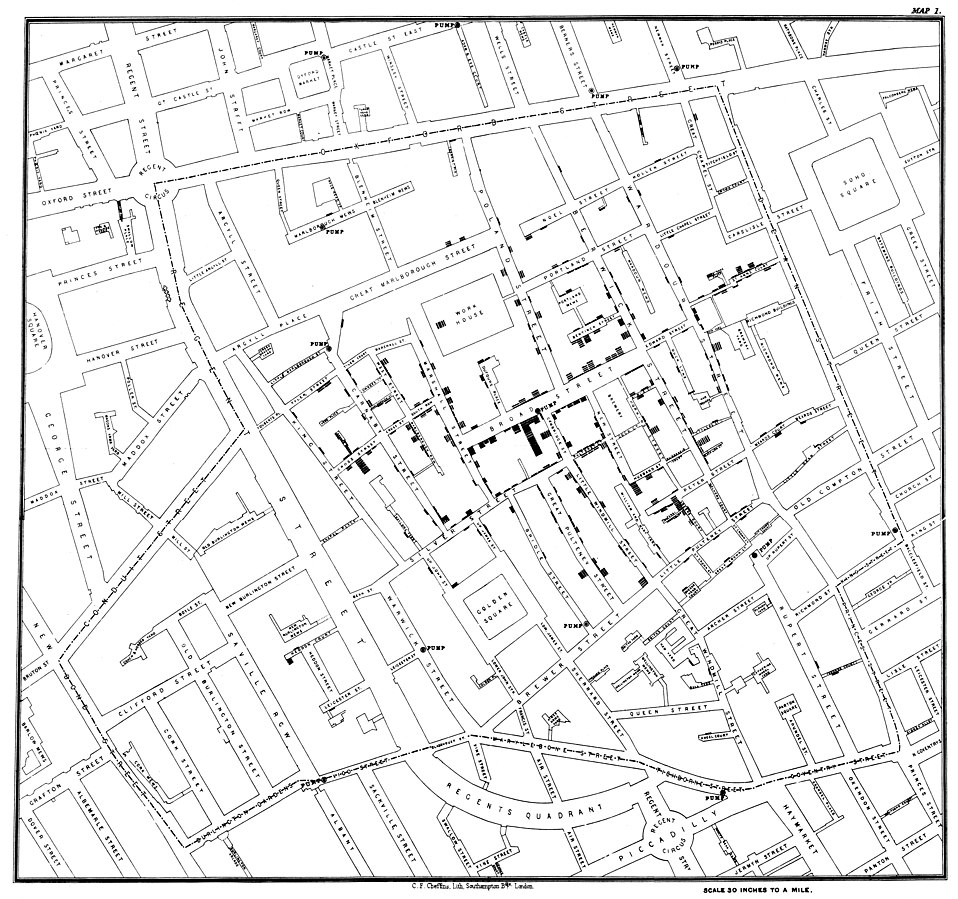 John Snow's famous map