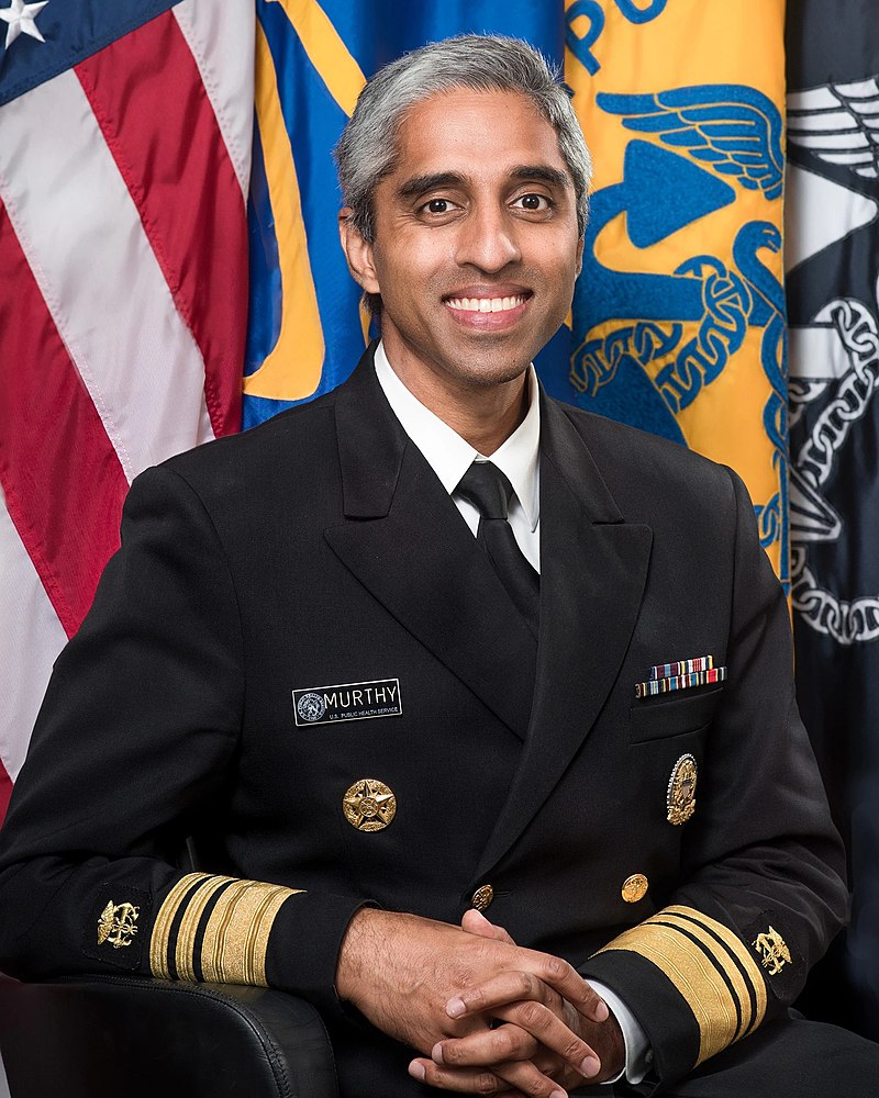 Vivek Murthy, the Surgeon General Vice Admiral 